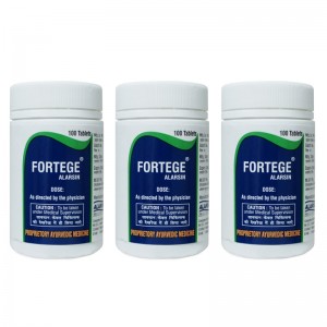 Фортеж Аларсин (Fortege Alarsin), 3 упаковки по 100 таблеток