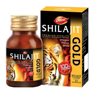 Шиладжит Голд Дабур (Shilajit Gold Dabur), 1 упаковка по 30 капсул