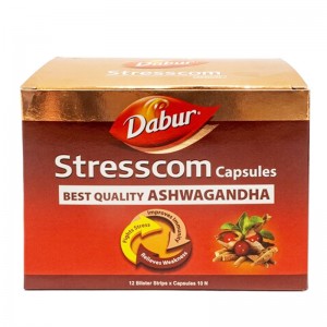 Стресском Дабур (Stresscom Dabur), 1 упаковка по 120 капсул