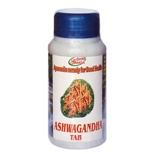 Ашваганда Шри Ганга (Ashwagandha Shri Ganga), 1 упаковка по 120 таблеток