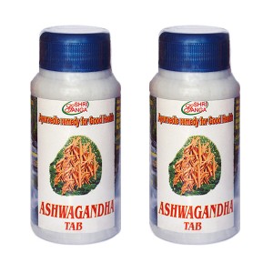 Ашваганда Шри Ганга (Ashwagandha Shri Ganga), 2 упаковки по 120 таблеток