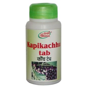 Капикачху Шри Ганга (Kapikachhu Shri Ganga), 1 упаковка по 120 таблеток
