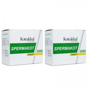 Спермакот Арья Вадья Сала (Spermakot Arya Vaidya Sala), 2 упаковки по 100 таблеток