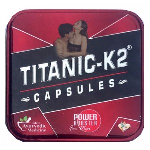 Титаник-К2 (Titanic-K2 Mahamaya Drug and Cosmetic), 1 упаковка по 6 капсул