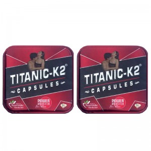 Титаник-К2 (Titanic-K2 Mahamaya Drug and Cosmetic), 2 упаковки по 6 капсул