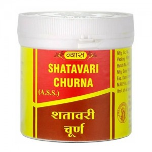 Шатавари Чурна марка Вьяс Фармасьтикалс (Shatavari Churna Vyas Pharmaceuticals), 1 упаковка по 100 грамм