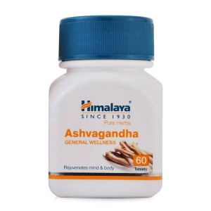 Ашваганда Гималая (Ashvagandha Himalaya), 1 упаковка по 60 таблеток